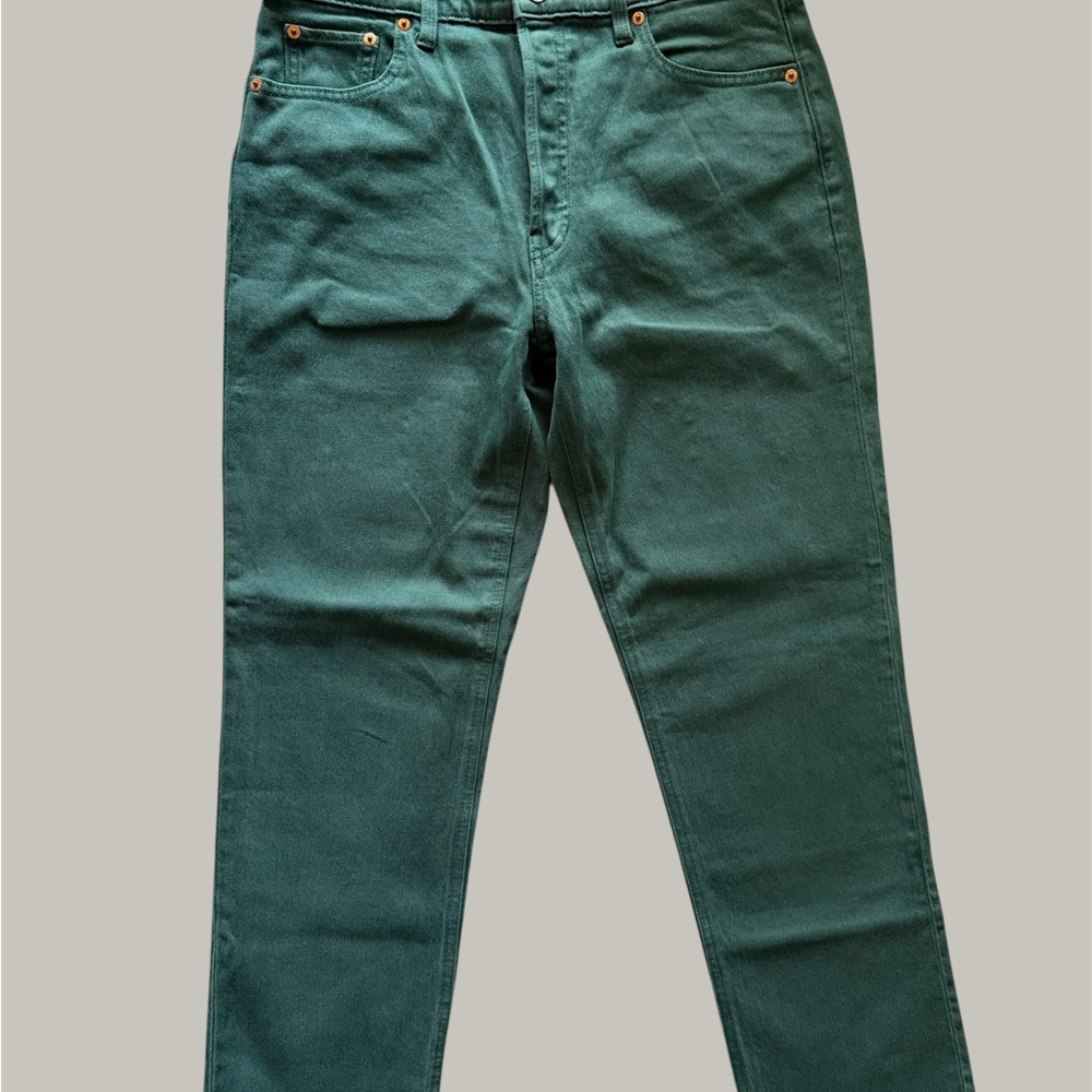 GAP Women's Straight Leg Jeans - Green